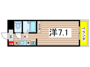 シャトー２１の物件間取画像